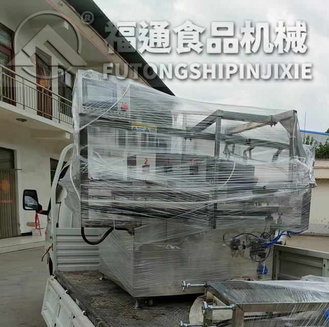 安庆客户订购大米锅巴机一台