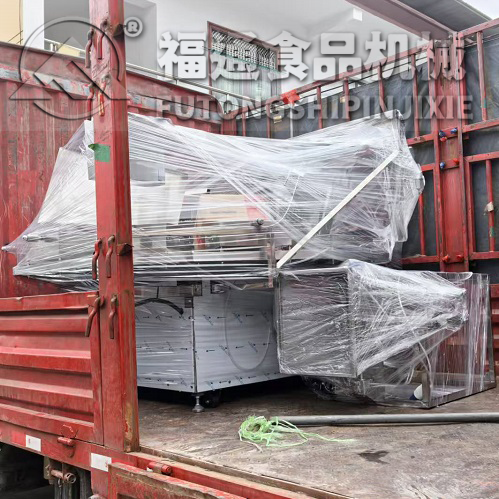 滨州客户订购鸡蛋卷机器一台