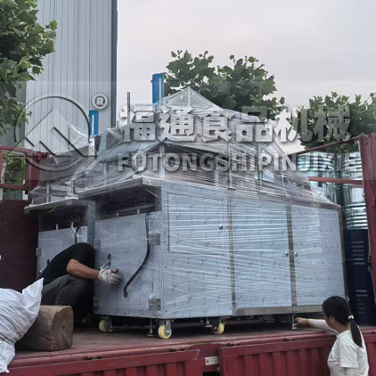 福建客户订购全自动米糕机器两台